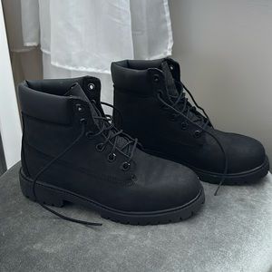 Black Timberland Boots